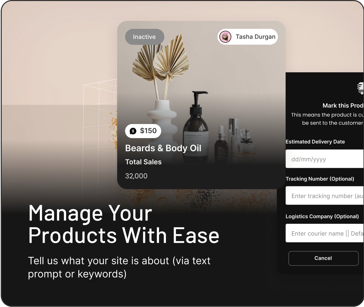 Manage Your Products With Ease